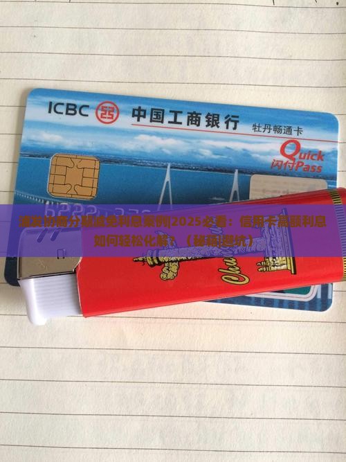 浦发协商分期减免利息案例