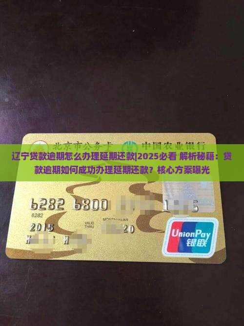 辽宁贷款逾期怎么办理延期还款