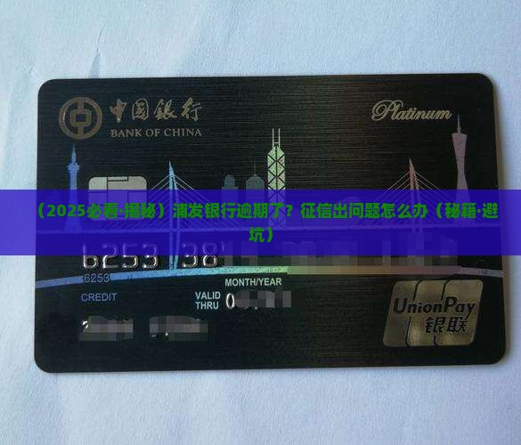 浦发银行逾期征信