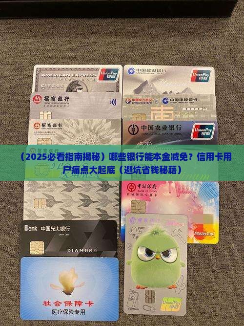 能本金减免的信用卡银行排行榜