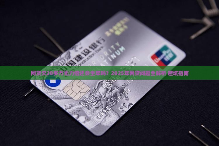 网贷欠20多万无力偿还会怎样呢