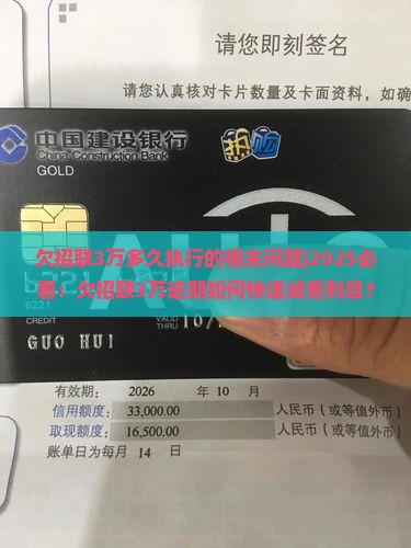 欠招联3万多久执行的相关问题
