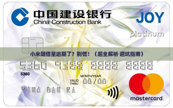 小米随借星逾期如何处理