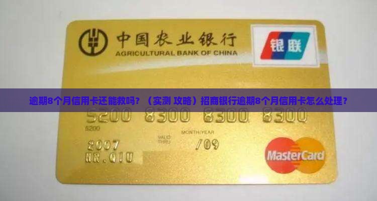 招商银行逾期8个月信用卡怎么处理