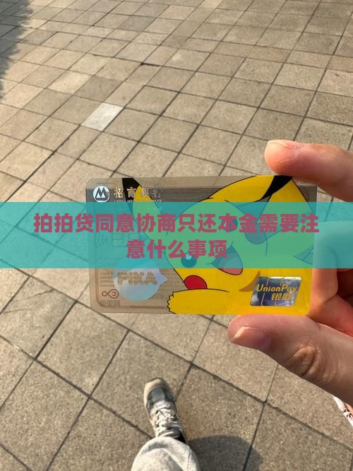 拍拍贷同意协商只还本金需要注意什么事项