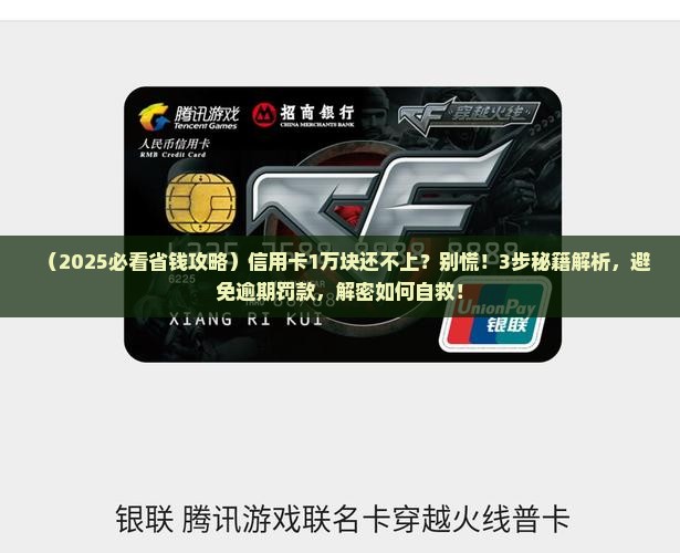 信用卡1万元还不上怎么办避免逾期罚款