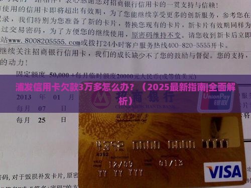 浦发信用卡欠款3万多需要如何处理