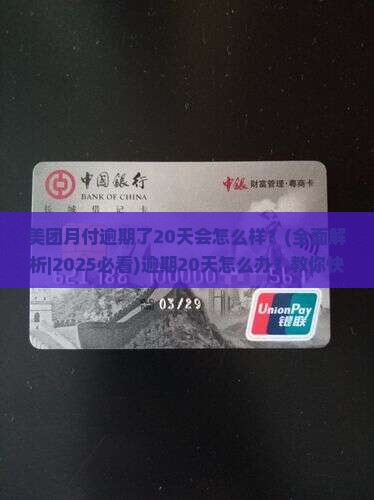 美团月付逾期了20天会怎么样