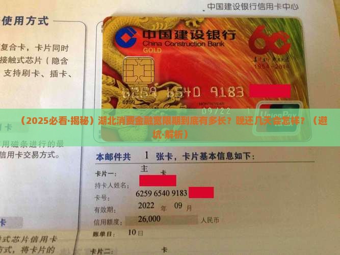 湖北消费金融宽限期
