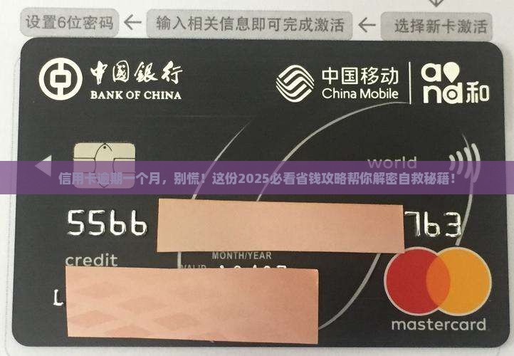 信用卡忘了还逾期了一个月怎么办