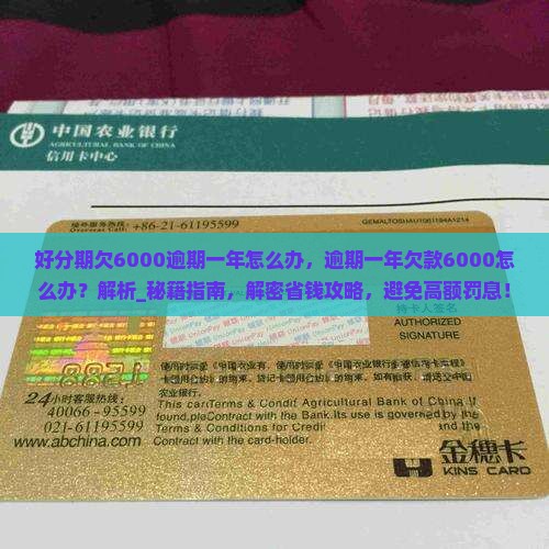 好分期欠6000逾期一年怎么办