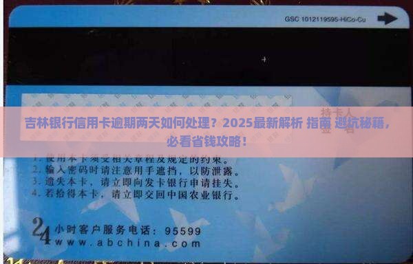 吉林银行信用卡逾期两天怎么处理