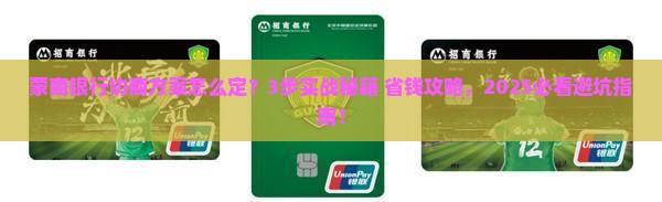 蒙商银行协商方案如何制定