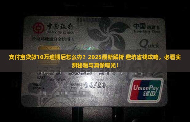 支付宝贷款10万逾期后怎么办