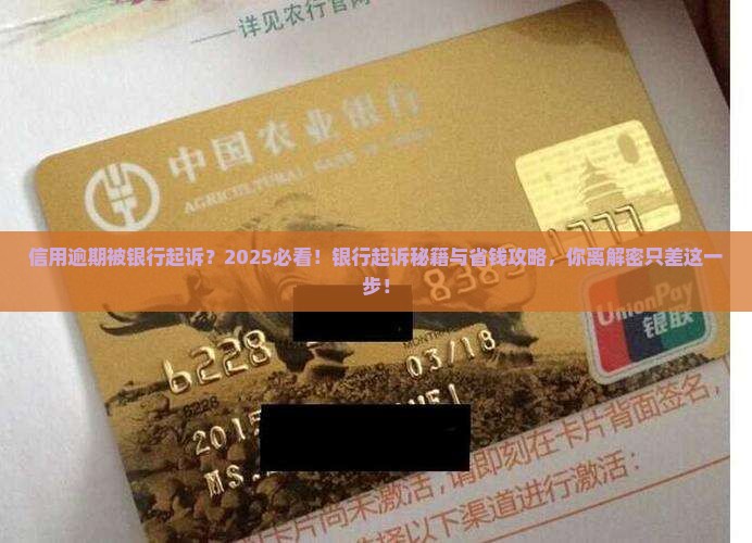 信用逾期被银行起诉