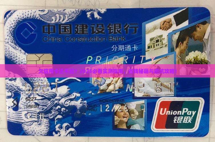 欠信用卡还不起的经历怎么办