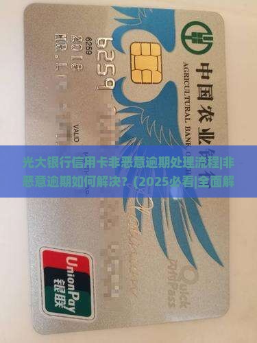 光大银行信用卡非恶意逾期处理流程