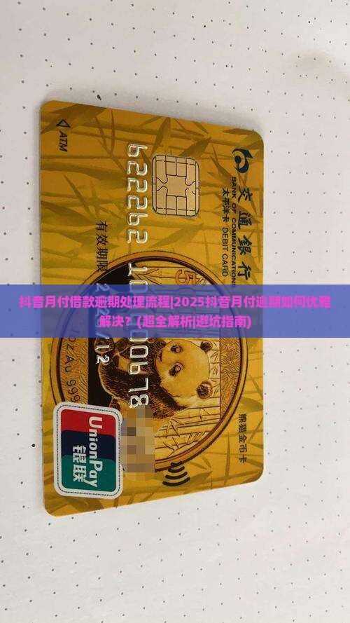 抖音月付借款逾期处理流程