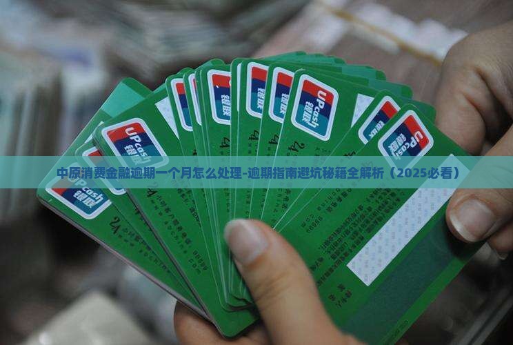 中原消费金融逾期一个月怎么处理
