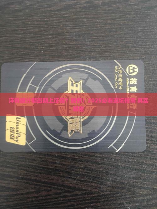洋钱罐分期逾期上征信怎么办