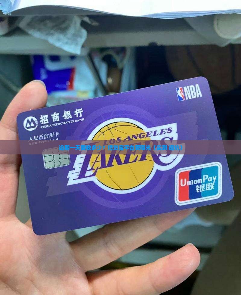 借贷宝逾期一天平台费是多少