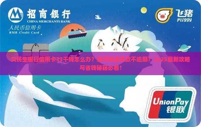 欠民生银行信用卡33千钱怎么办