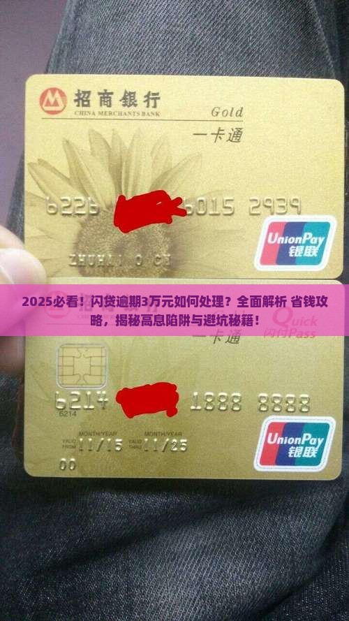 闪贷逾期3万元如何处理