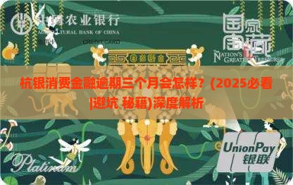 杭银消费金融逾期三个月会怎样