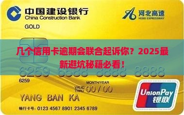 几个信用卡逾期会联合起诉吗