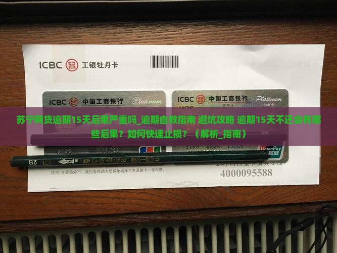 苏宁网贷逾期15天后果严重吗
