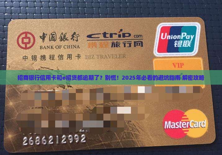 招商银行信用卡和e招贷都逾期了怎么办