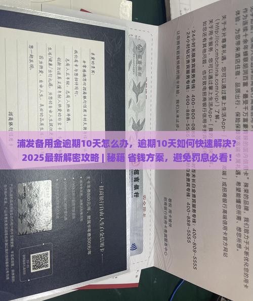 浦发备用金逾期10天怎么办