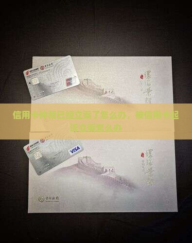 信用卡仲裁已经立案了怎么办