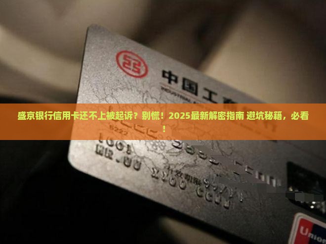 盛京银行信用卡还不上被起诉应该如何处理