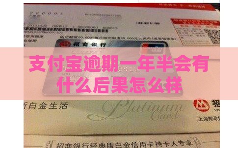 支付宝逾期1年半会有什么后果