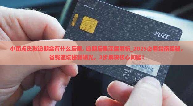 小雨点贷款逾期会有什么后果