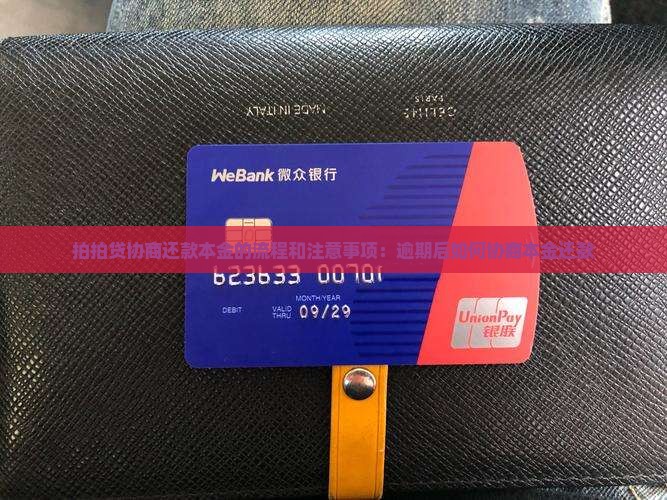 拍拍贷协商还款本金的流程和注意事项