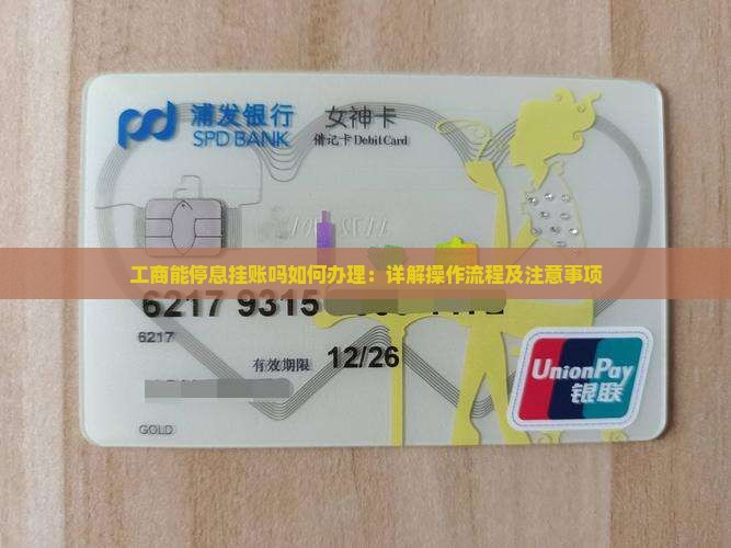 工商能停息挂账吗如何办理