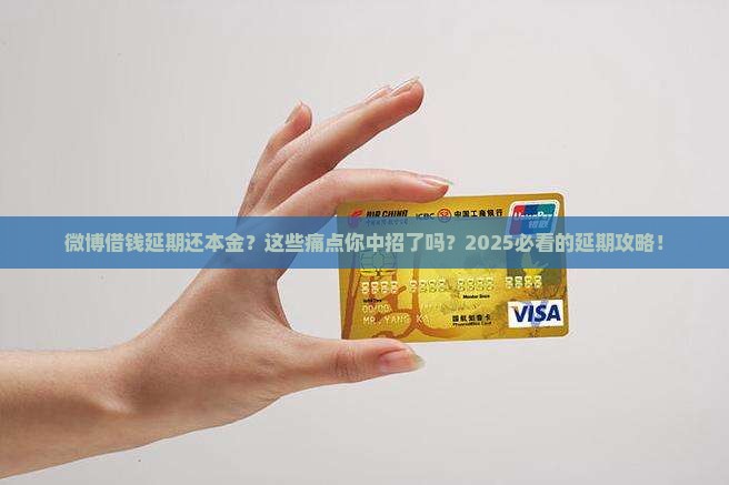 微博借钱延期还本金流程解析