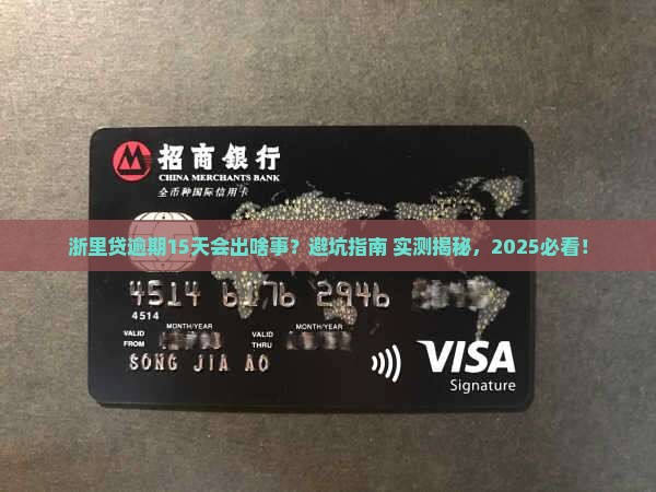 浙里贷逾期15天会怎样需要注意什么