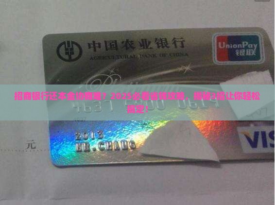 招商银行不愿意协商还本金怎么处理