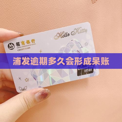 浦发逾期多久会形成呆账