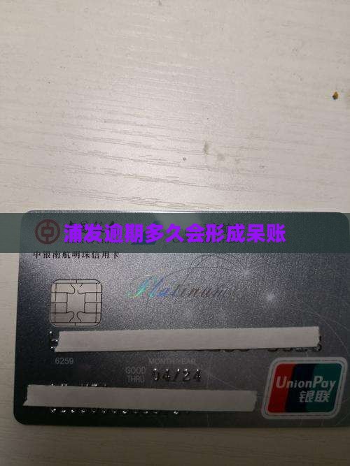 浦发逾期多久会形成呆账