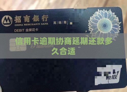 信用卡协商延期可以多久合适