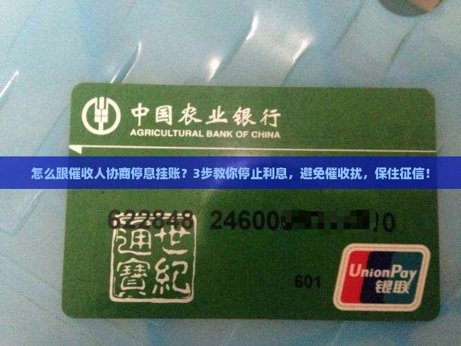 怎么跟催收人协商停息挂账