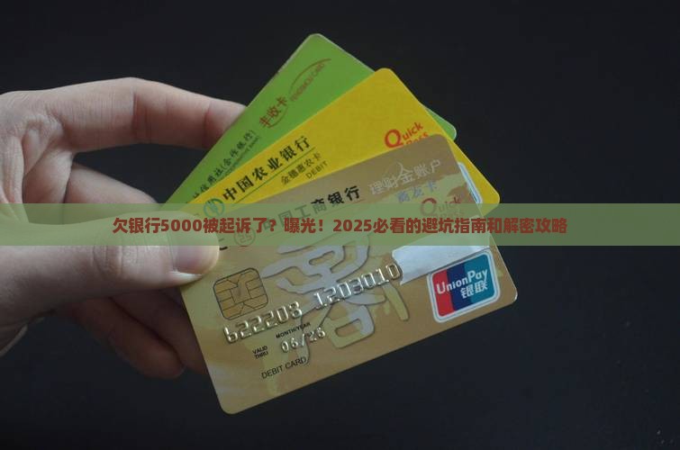 欠银行5000被起诉了怎么办