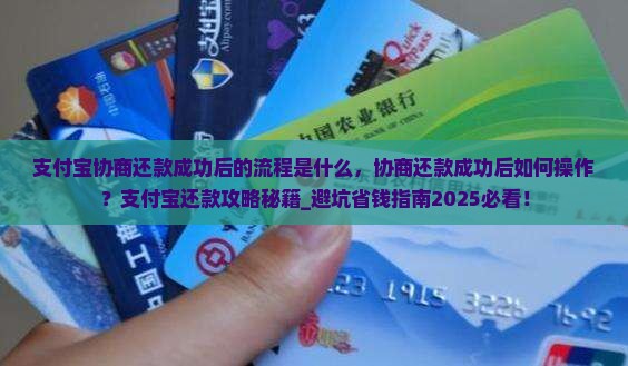 支付宝协商还款成功后的流程是什么