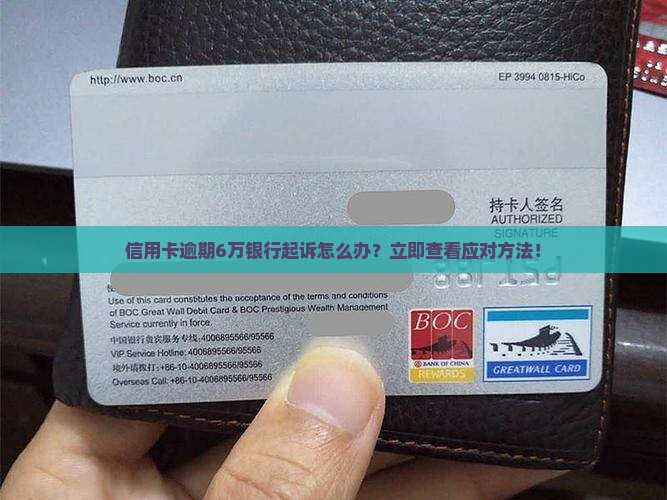信用卡逾期6万银行起诉怎么办