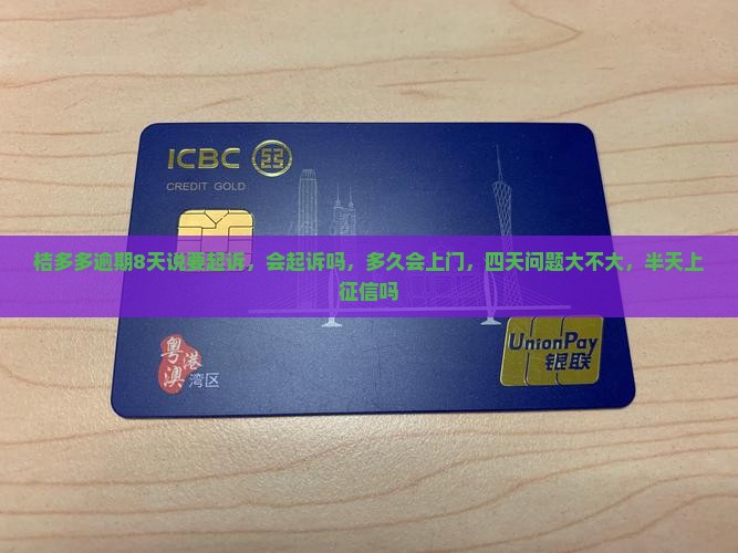 桔多多逾期8天说要起诉