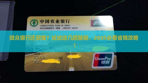 微众银行如何协商延期还款的技巧